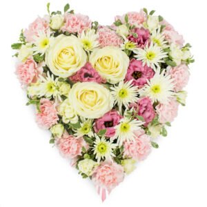 Coração de Flores Mistas